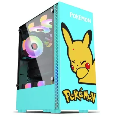PC Case Pikachu rosado