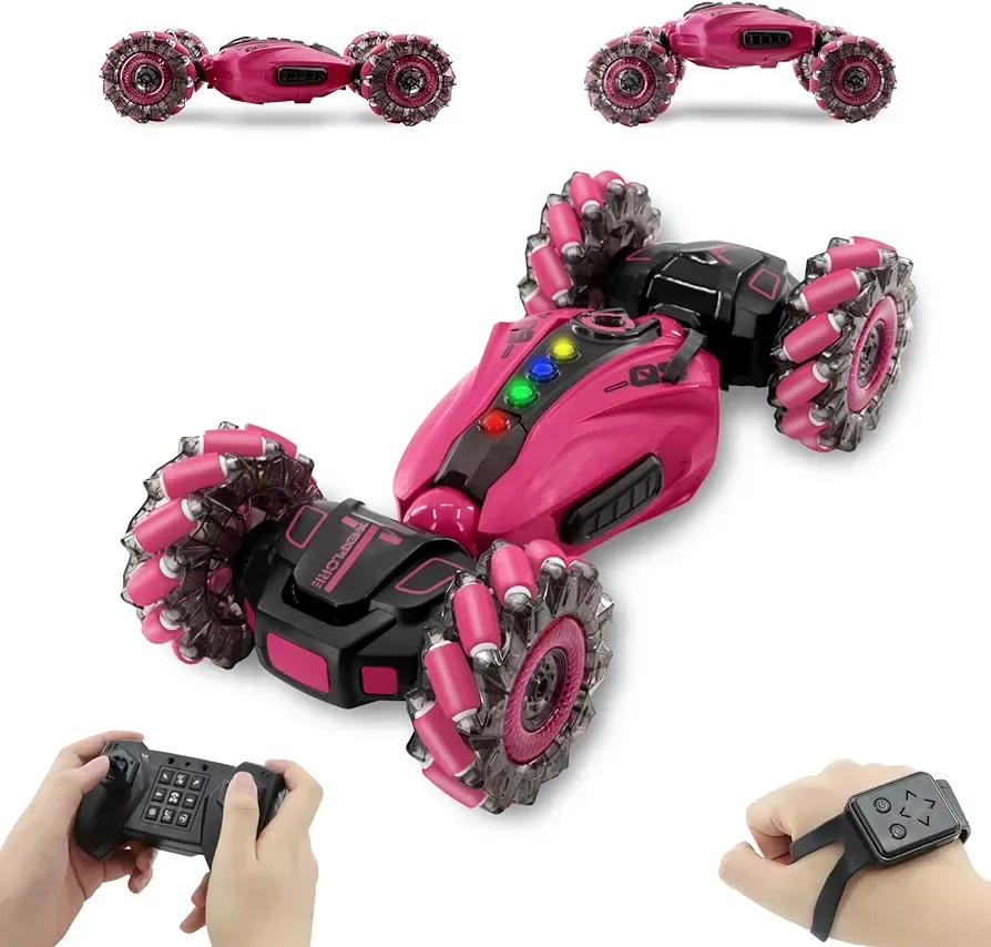 Nuevo carro acrobático 1:12 RC mejorado para niños
