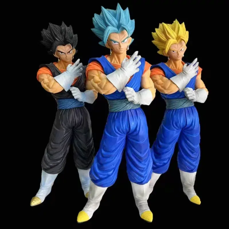 Figura de acción de anime Dragon Vegetto de 33 cm, figura coleccionable de PVC
